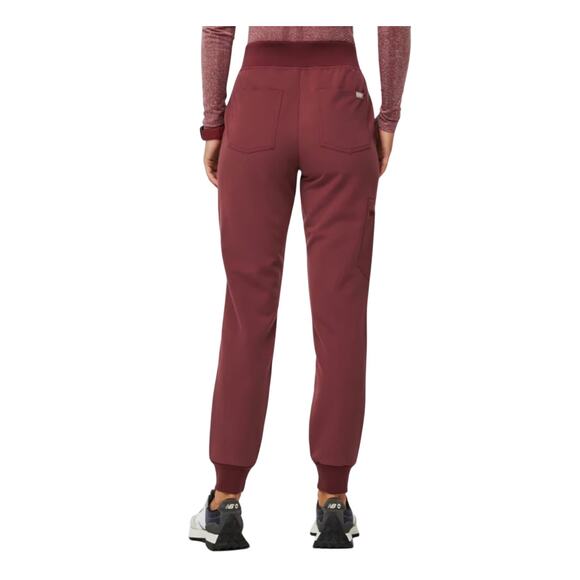 Figs Zamora Scrub Bottom Jogger Dark Cherry Women’s Medium Rare Retired 3088 - Picture 3 of 13